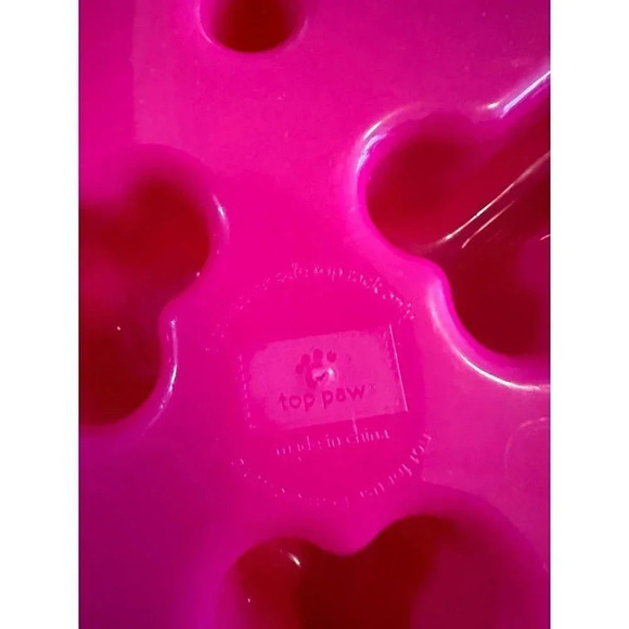 Top Paw Pink maze dog eating bowl - Picture 5 of 6
